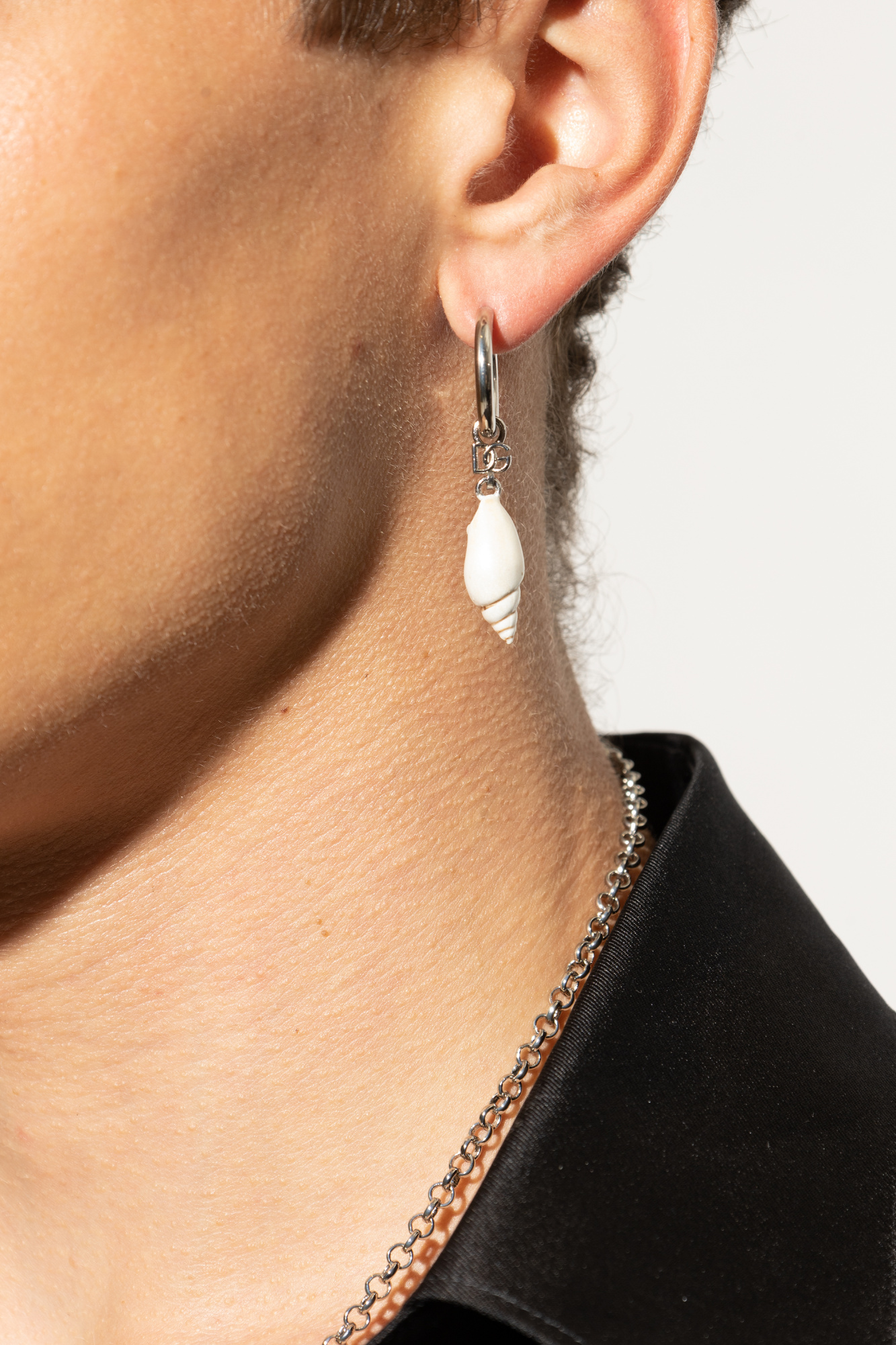 ピアス Dolce & Gabbana Pendant Earrings Gold Single earring with pendant Dolce & Gabbana - Vitkac AS